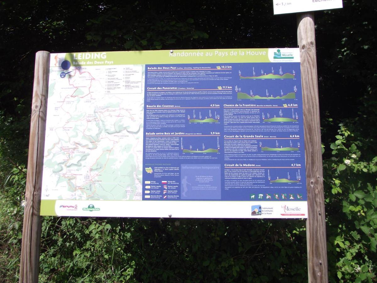 Gite "Vue Sur La Frontiere" Heining-les-Bouzonville Eksteriør billede